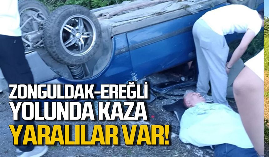 Zonguldak-Ereğli yolunda feci kaza: Çok sayıda yaralı var