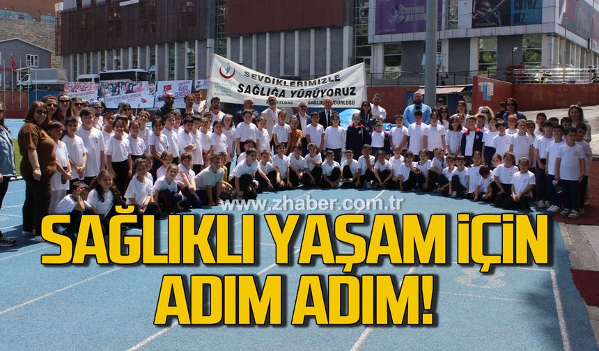 Sağlıklı yaşam için adım adım