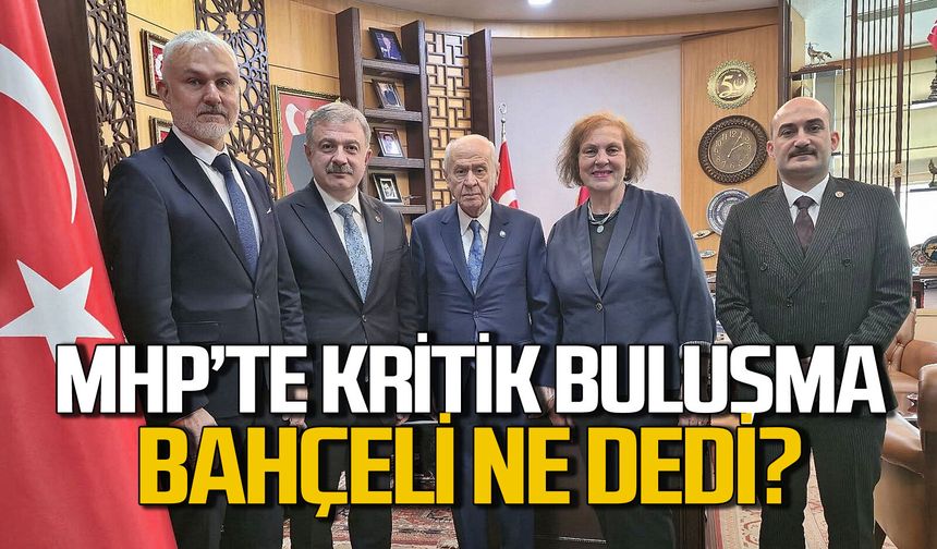 MHP'de tartışmalı kongre sürecinde kritik buluşma: Bahçeli ne dedi?