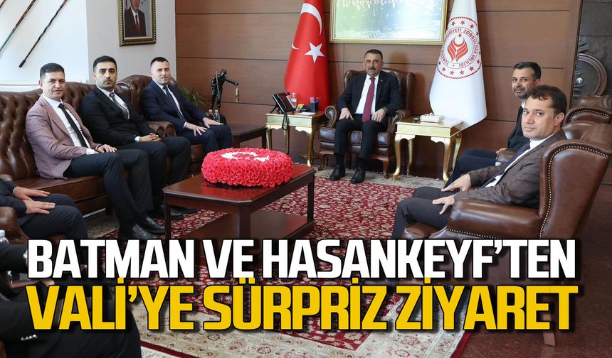 Osman Hacıbektaşoğlu Zonguldak, Batman ve Hasankeyf müdürlerini ağırladı