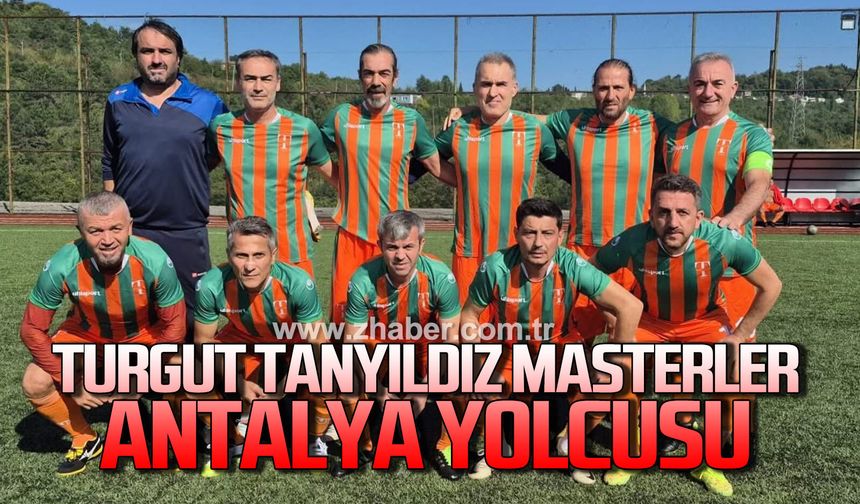 Kdz. Ereğli Turgut Tanyıldız Masterler Antalya yolcusu