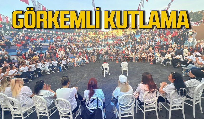 Kozlu’da 19 Mayıs coşkusu: Kozlulular meydanda buluştu