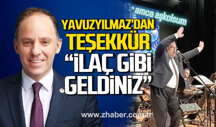 Deniz Yavuzyılmaz’dan Kozlu Ortaokulu’na Teşekkür: “İlaç gibi geldiniz”