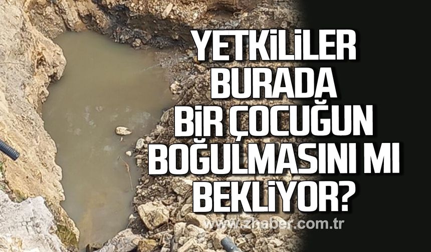 Zonguldak Tepebaşı mahallesi sakinleri yetkililere seslendi