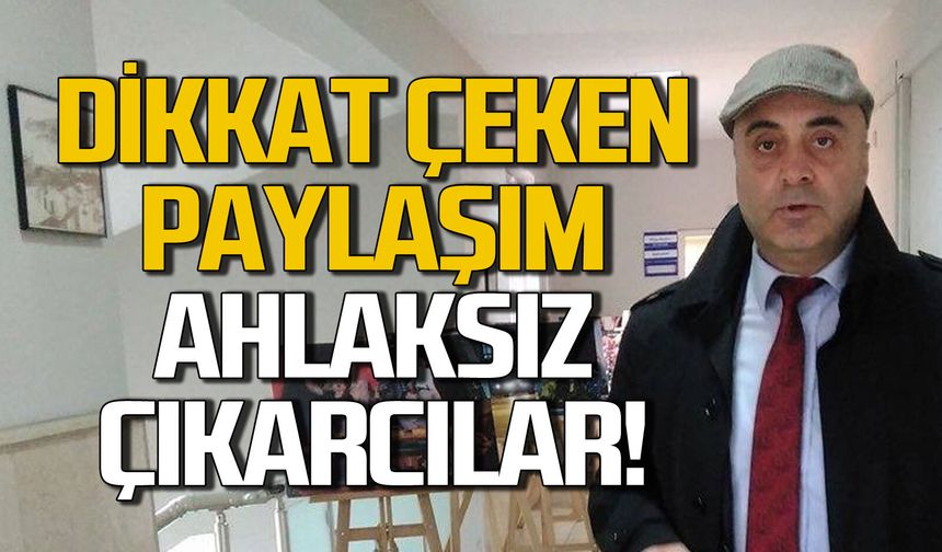 Zafer Can'dan dikkat çeken paylaşım