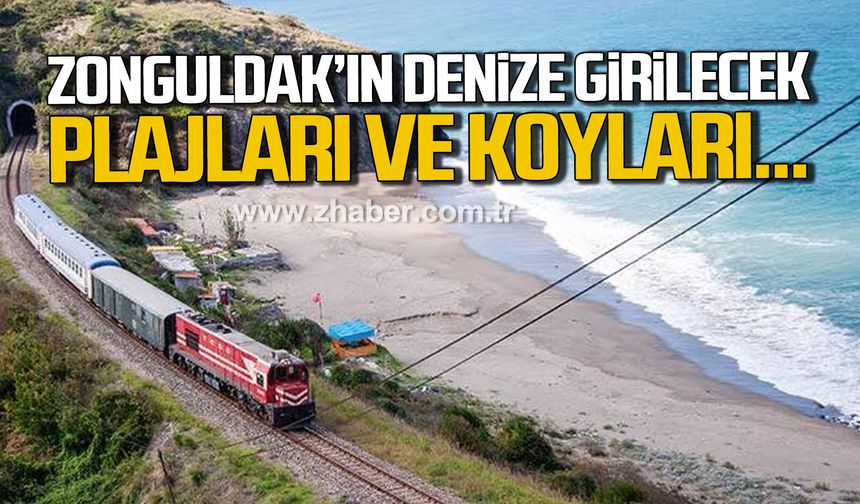 Zonguldak'ın denize girilecek plajları ve koyları...