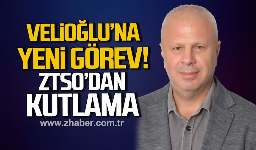 Zonguldak TSO’dan Vahdettin Velioğlu’na tebrik