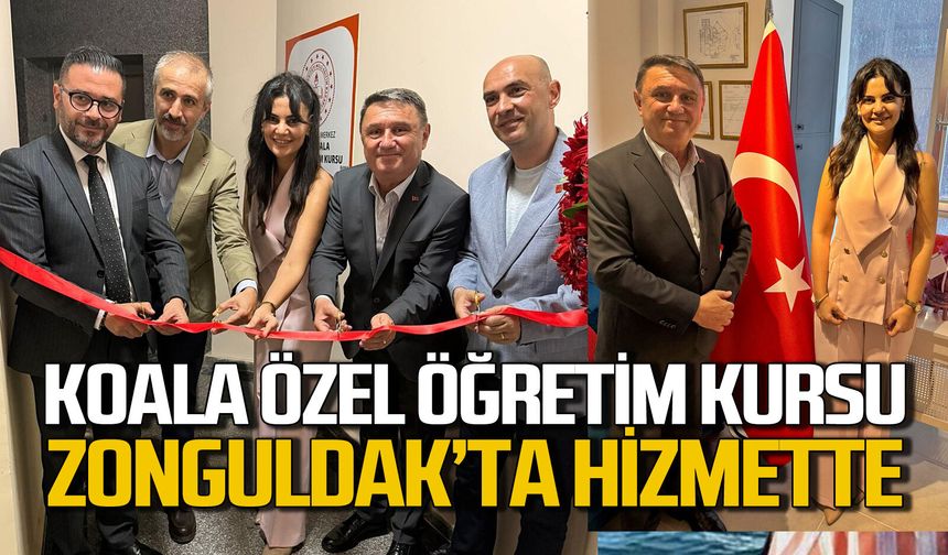 Zonguldak'ta Koala Özel Öğretim Kursu hizmete girdi