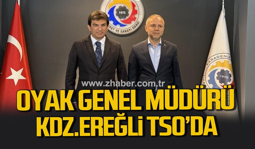 OYAK Genel Müdürü Prof. Dr. Murat Yalçıntaş’tan Kdz. Ereğli TSO’ya ziyaret
