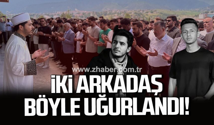 KBÜ'de hayatını kaybeden öğrenciler için gıyabi cenaze namazı kılındı