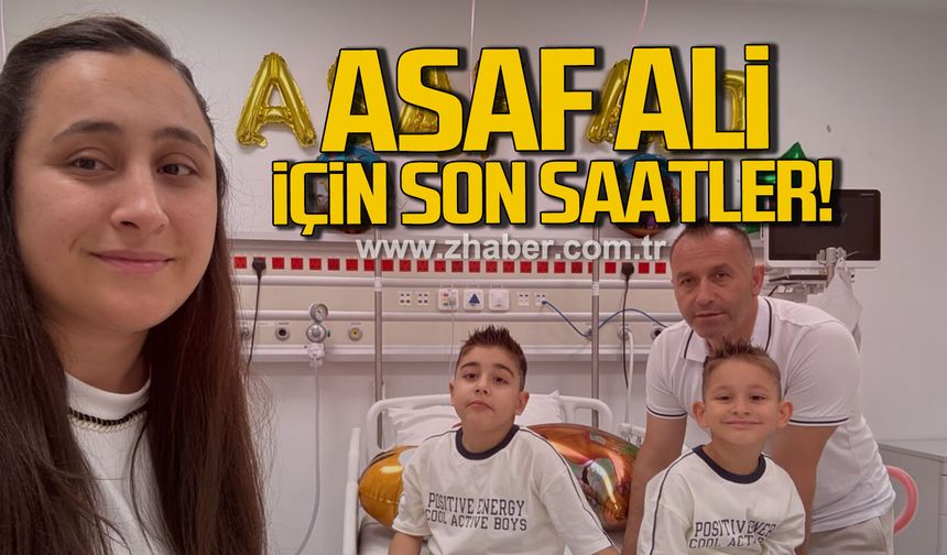 DMD hastası Asaf Ali Özkan için mutlu son: Tedavi için son saatler