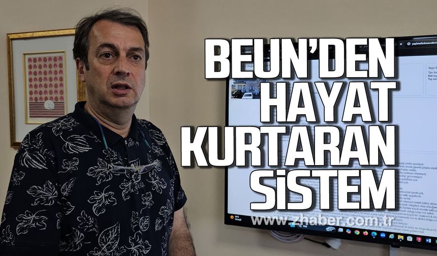 BEUN'den hayat kurtaran sistem, tek bir fotoğrafla deprem analizi yapılabiliyor