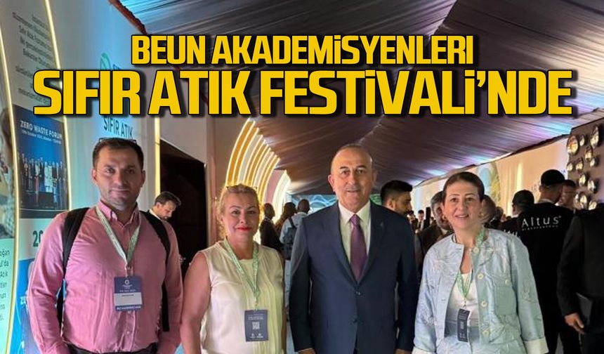 BEUN akademisyenleri Sıfır Atık Festivali’nde