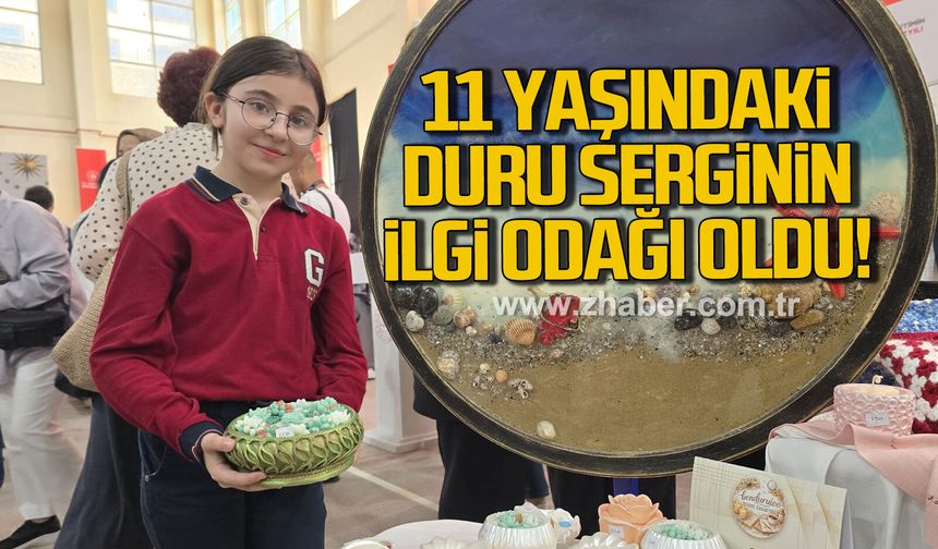 Serginin en genç yüzü. 11 Yaşındaki Duru İlgi Odağı oldu!