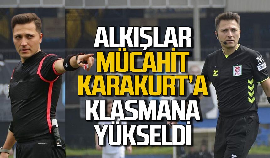 Zonguldaklı futbol hakemi Mücahit Karakurt Klasmana yükseldi