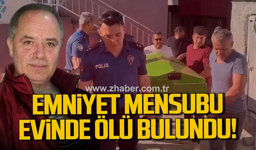 Emniyet mensubu Recep Kiren evinde ölü bulundu