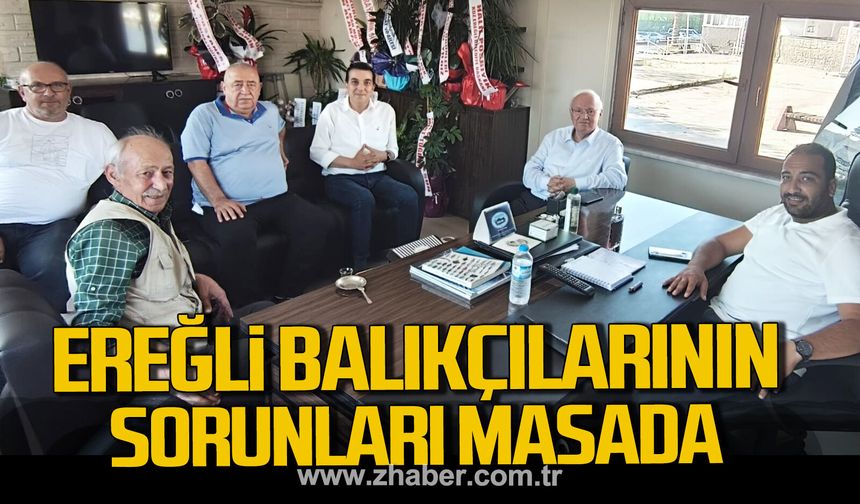 Yavuz Erkmen'den Ereğli Su Ürünleri Kooperatifi’ne "Hayırlı Olsun" ziyareti