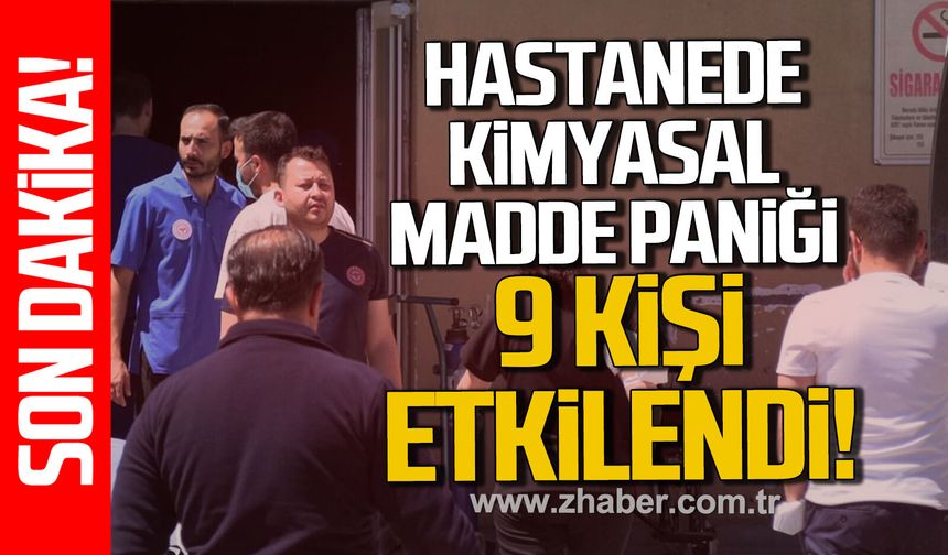 İzzet Baysal Fizik Tedavi ve Rehabilitasyon Eğitim ve Araştırma Hastanesi'nde kimyasal madde paniği: 9 kişi etkilendi