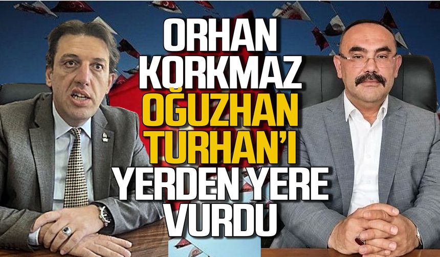 Orhan Korkmaz’dan Oğuzhan Turhan’a tepki: Amacı gündem oluşturmak