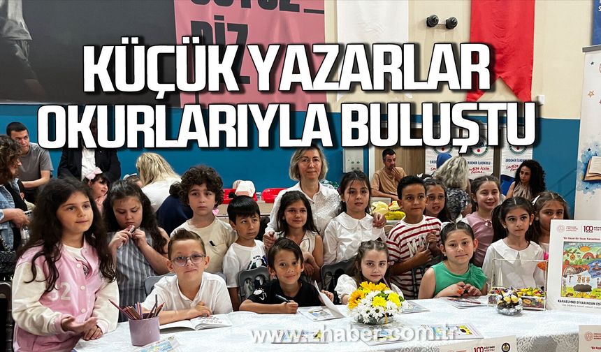Zonguldak’ta küçük yazarlar okurlarıyla buluştu