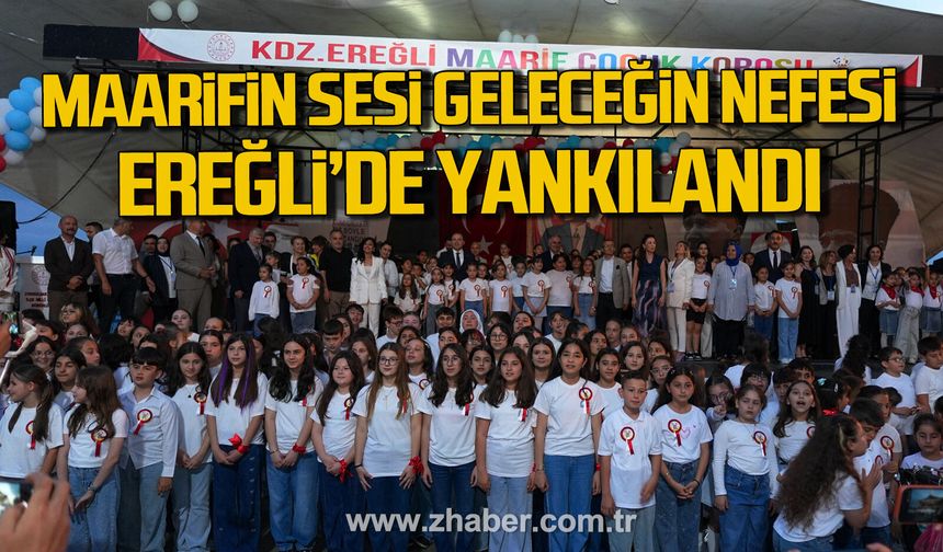 “Maarifin Sesi, Geleceğin Nefesi” 490 öğrenciyle Ereğli’de yankılandı