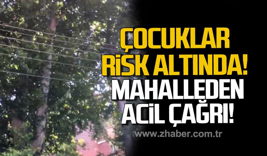 İncivez Mahallesi’nde elektrik telleri tehlike saçıyor
