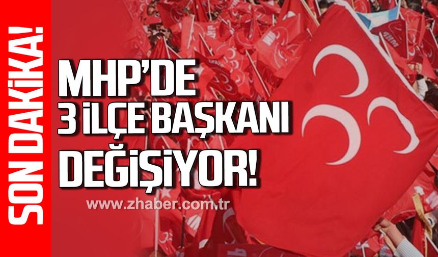MHP Zonguldak’ta kongre süreci: Üç ilçede yeni isimler