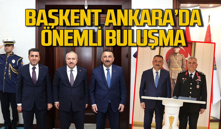 Zonguldak Valisi Ankara’da Ali Çardakçı ve Ali Fidan ile ne görüştü?