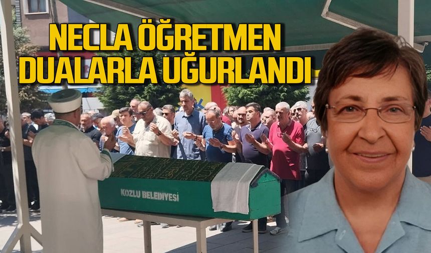 Öğretmen Necla Onurlu dualarla uğurlandı