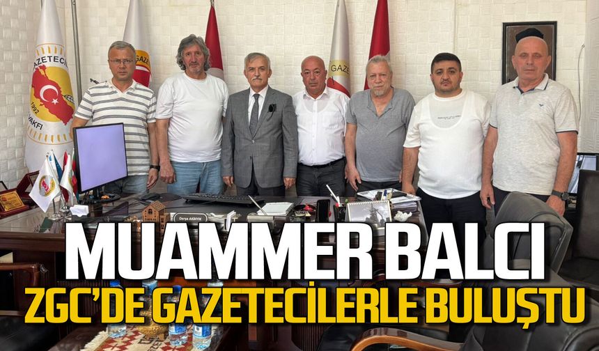 Zonguldak Vali Yardımcısı Muammer Balcı gazetecilerle buluştu