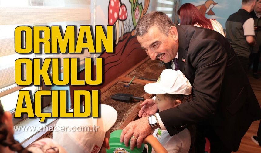 Gökçebey’de Orman okulu açıldı