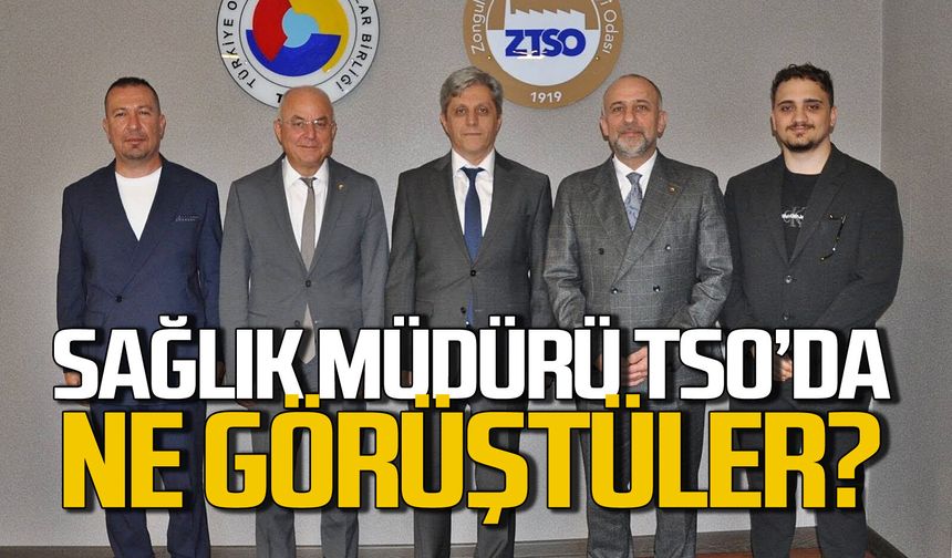 Zonguldak İl Sağlık Müdürü Mustafa Özkan Gün Zonguldak TSO'da