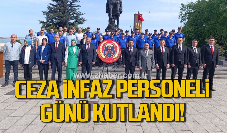 Zonguldak’ta ceza infaz personeli günü kutlandı