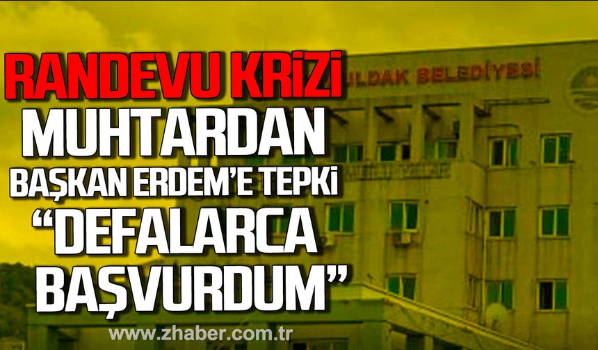 Birol Yaman'dan Başkan Tahsin Erdem'e tepki. "Defalarca başvurdum"