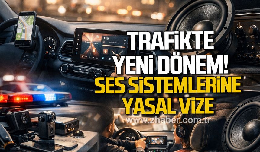 Trafikte yeni dönem başlıyor: Ses sistemlerine yasal vize