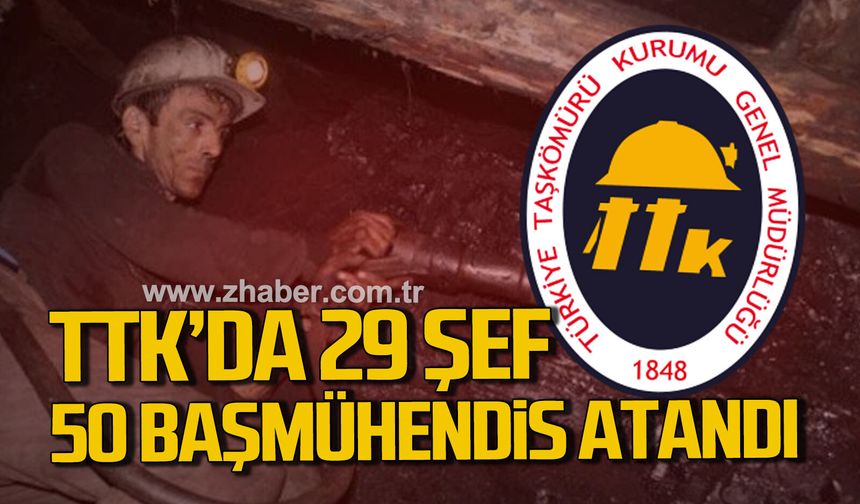 TTK’da 79 Personel için görevde yükselme ve atama