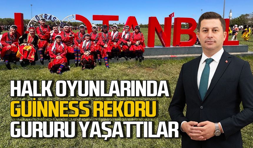 Guinness Rekorlar Kitabı’nda artık Halk Oyunları da var