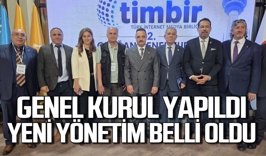 Türk İnternet Medya Birliği Genel Kurulu yapıldı