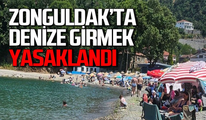 Zonguldak’ta denize girmek yasaklandı