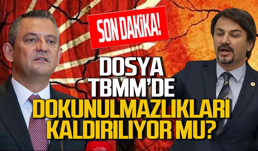 Eylem Ertuğrul ve Özgür Özel dahil 12 milletvekilinin dokunulmazlık dosyası TBMM'de