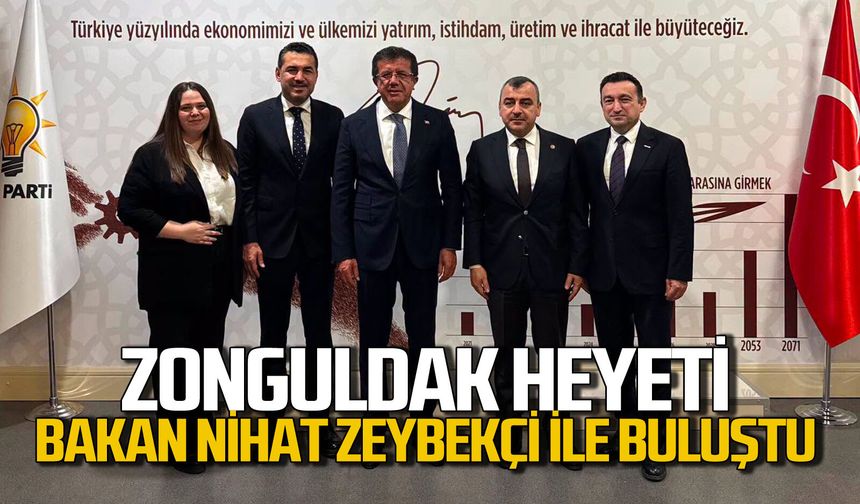 Bakan Nihat Zeybekçi, Çolakoğlu ve Çanakçılar’ı ağırladı