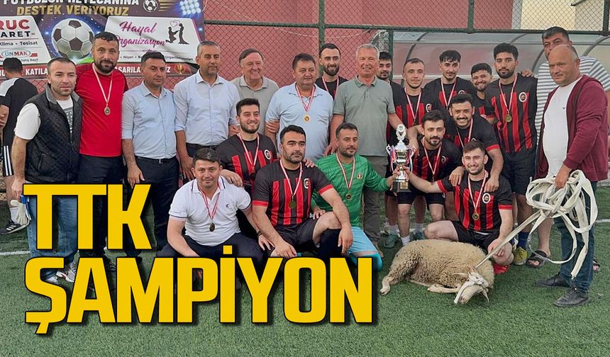 TTK şampiyon oldu, koç kazandı