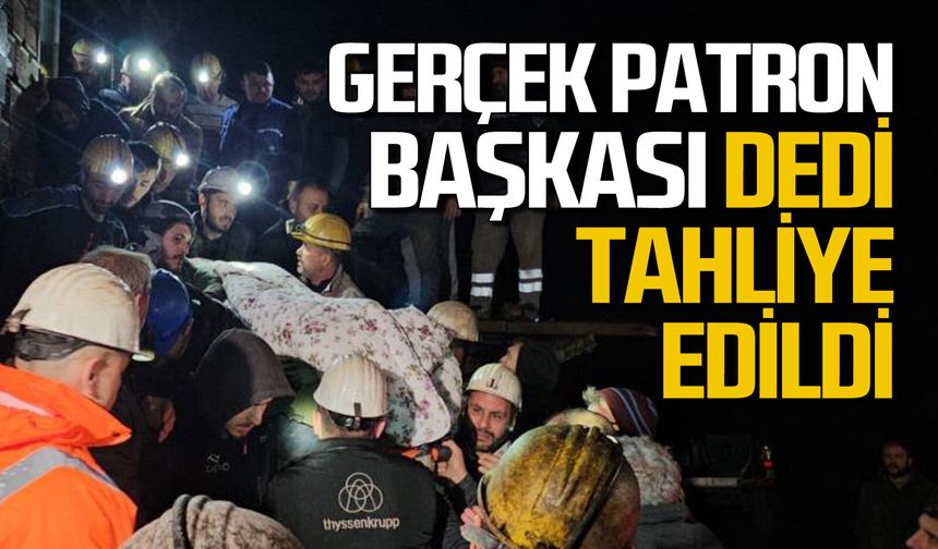 Maden faciası sanığı duruşmada "gerçek patron başkası" dedi, tahliye edildi