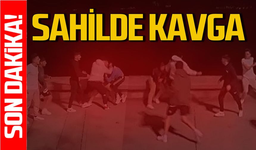 Sahilde büyük kavga: İşçi grubu 2 çocuklu aileye saldırdı