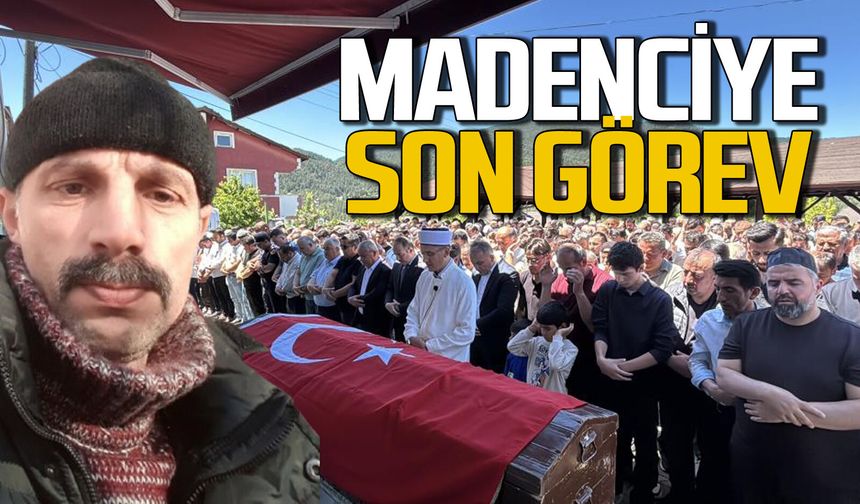 Maden göçüğünde hayatını kaybeden Muhammet Özkul son yolculuğuna uğurlandı