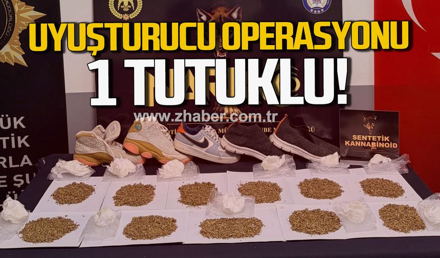 Karabük'te uyuşturucu operasyonu: 1 tutuklama