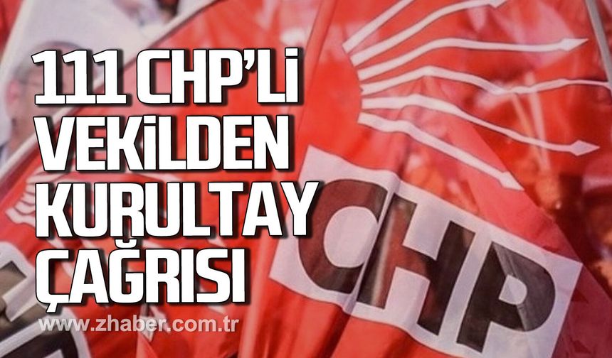 Deniz Yavuzyılmaz’ın da aralarında bulunduğu 111 CHP’li Vekilden kurultay çağrısı!