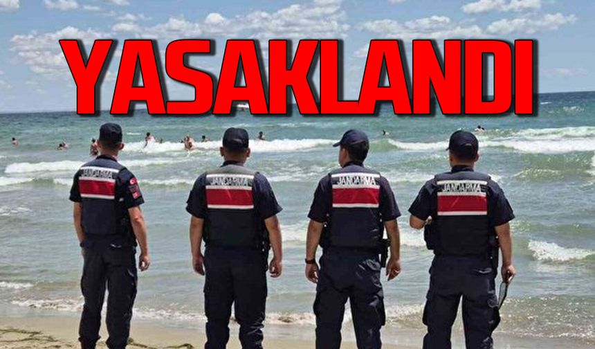 Zonguldak'ta denize girmek yasaklandı