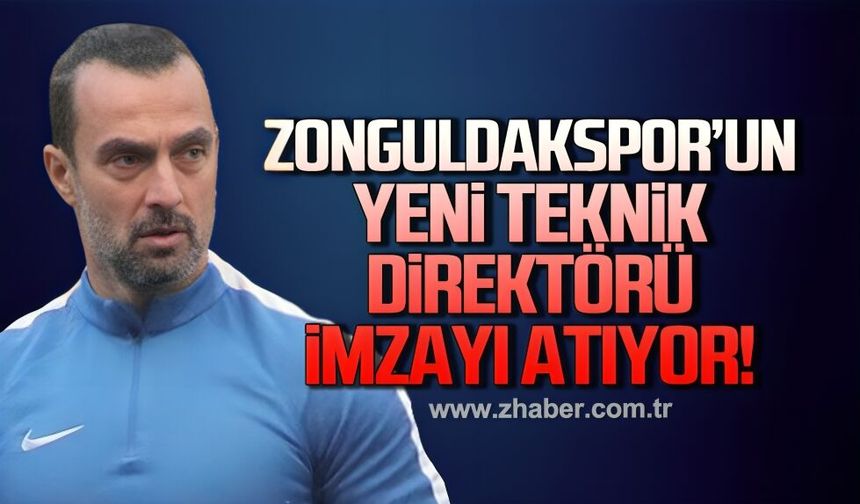 Zonguldakspor’un yeni teknik direktörü imzayı atıyor