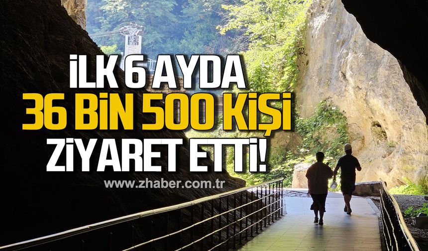 Gökgöl Mağarası'na ziyaretçi akını: İlk 6 ayda 36 bin 500 kişi gezdi